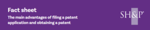 Patent fact sheet header