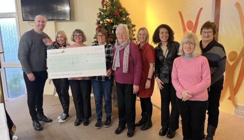 Celebrating Successful Year Of Fundraising For The Willow Tree Centre