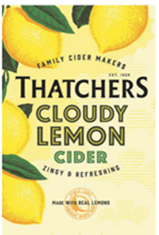 Thatchers cider label
