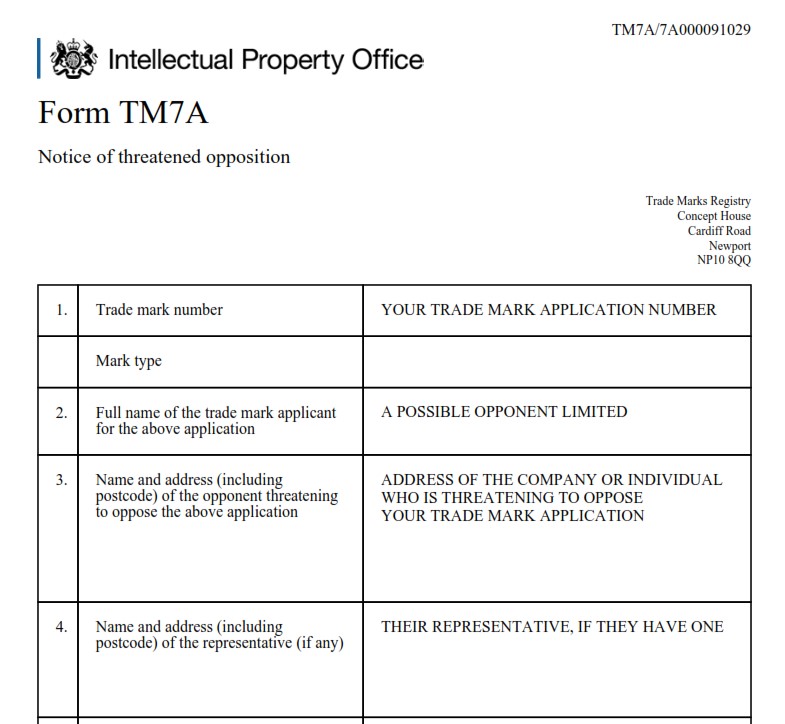 Don’t Panic! Overcome a Possible Trade Mark Opposition (Form TM7A)
