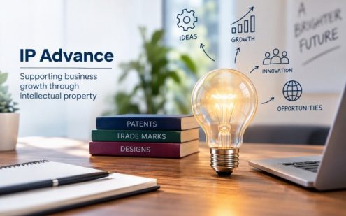 What is UKIPO IP Advance and what funding is available?